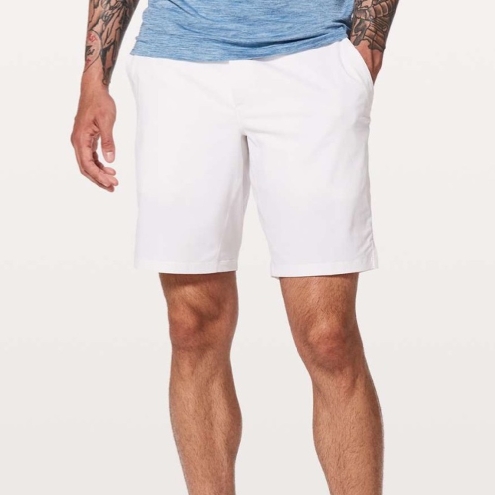 lululemon athletica White Athletic Shorts